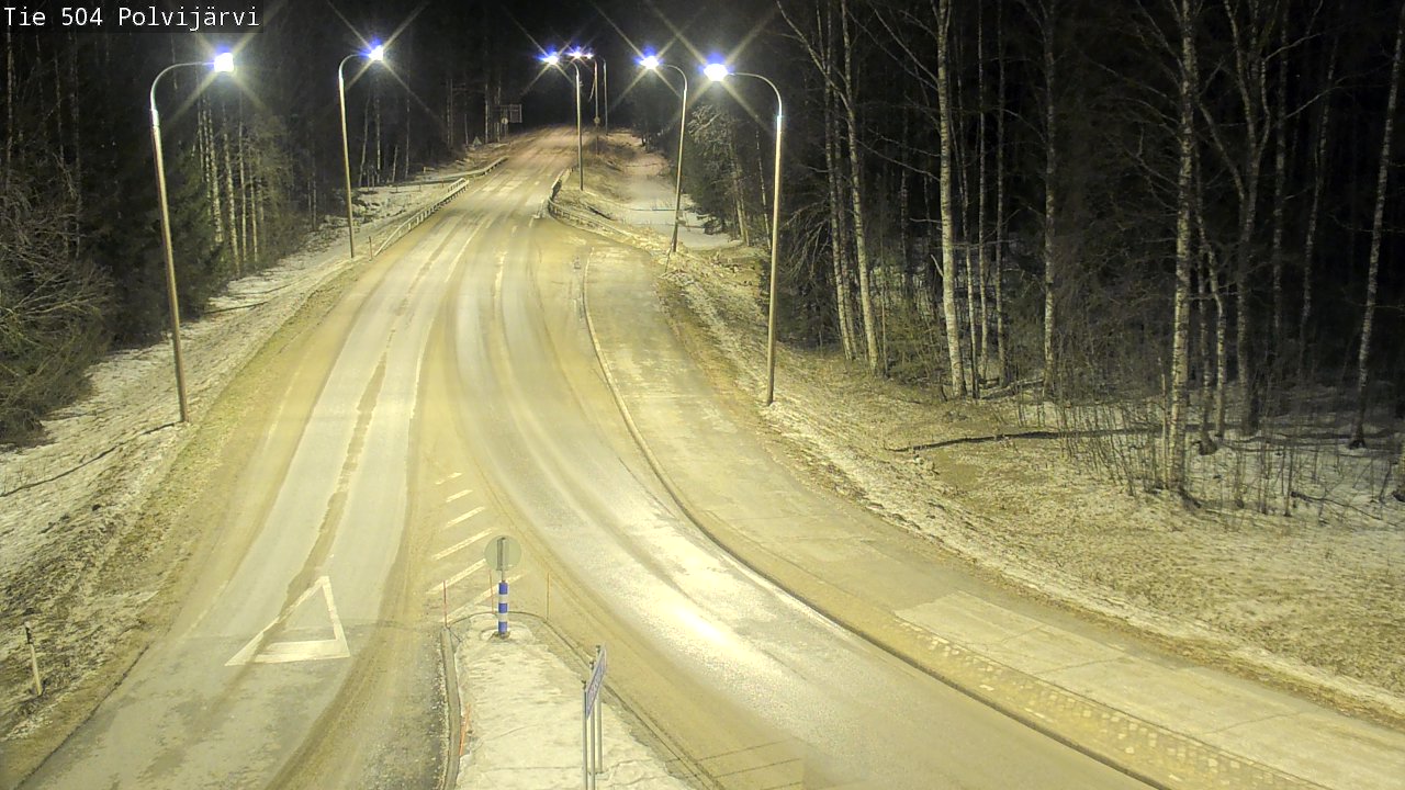Kelikamerat Kuva Tie 504 Polvijärvi, Polvijärvi, Pohjois-Karjala