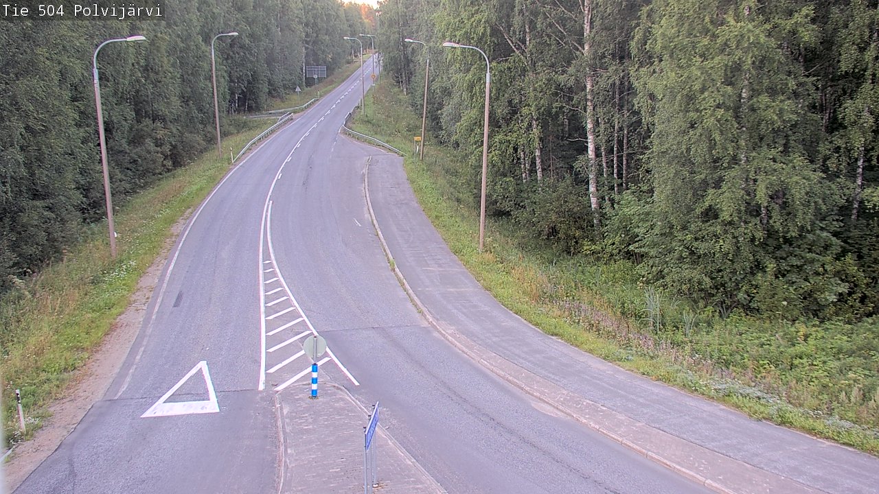 Kelikamerat Kuva Tie 504 Polvijärvi, Polvijärvi, Pohjois-Karjala