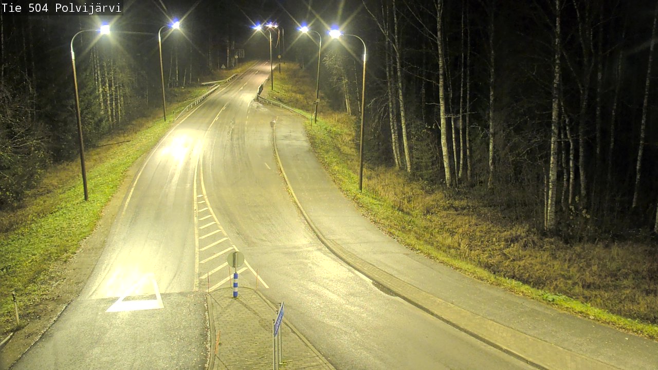 Kelikamerat Kuva Tie 504 Polvijärvi, Polvijärvi, Pohjois-Karjala