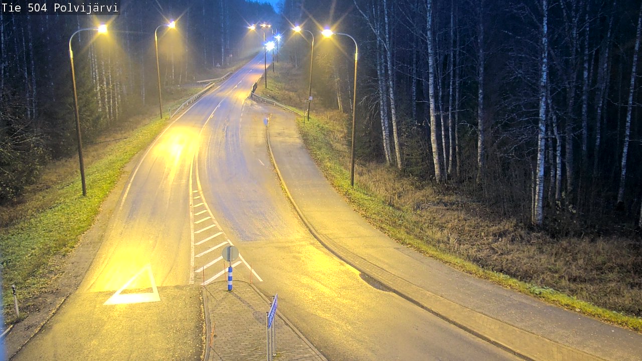 Kelikamerat Kuva Tie 504 Polvijärvi, Polvijärvi, Pohjois-Karjala