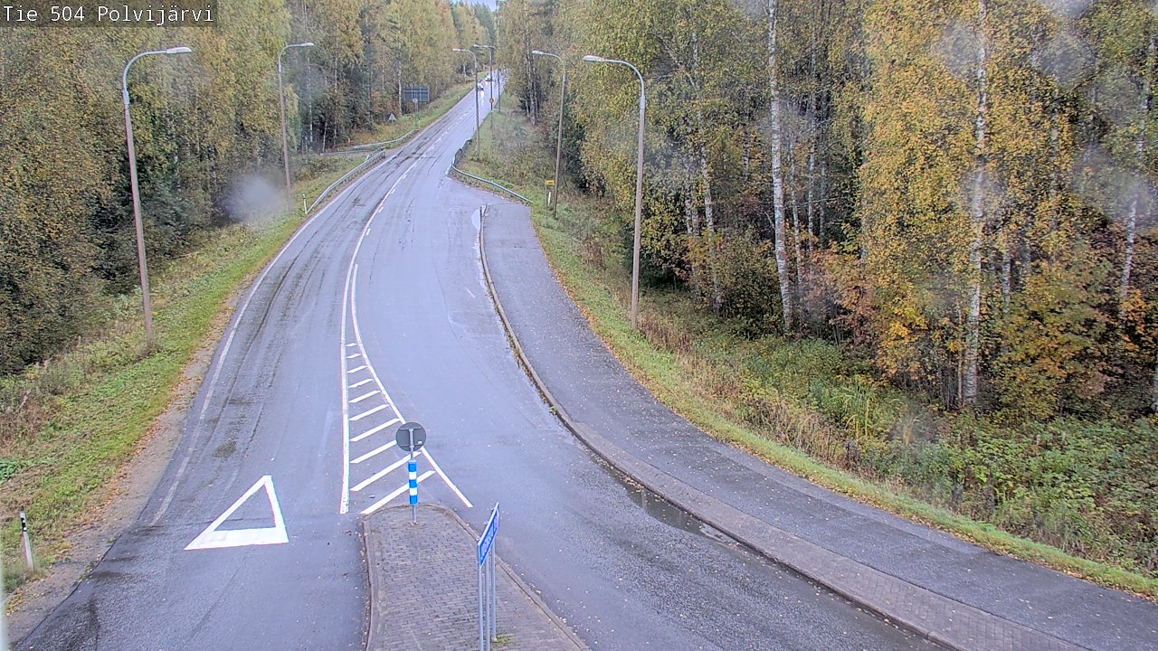 Kelikamerat Kuva Tie 504 Polvijärvi, Polvijärvi, Pohjois-Karjala