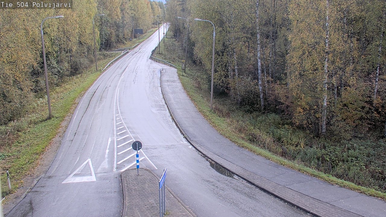 Kelikamerat Kuva Tie 504 Polvijärvi, Polvijärvi, Pohjois-Karjala