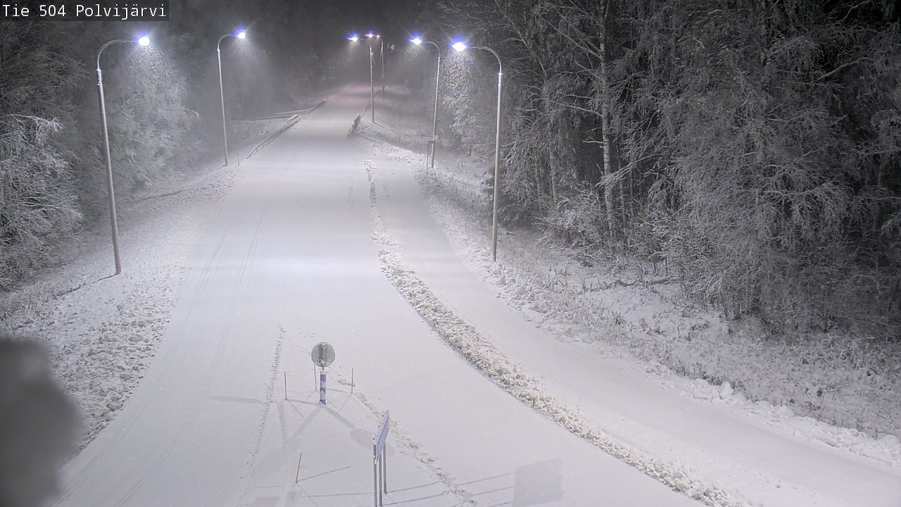 Kelikamerat Kuva Tie 504 Polvijärvi, Polvijärvi, Pohjois-Karjala