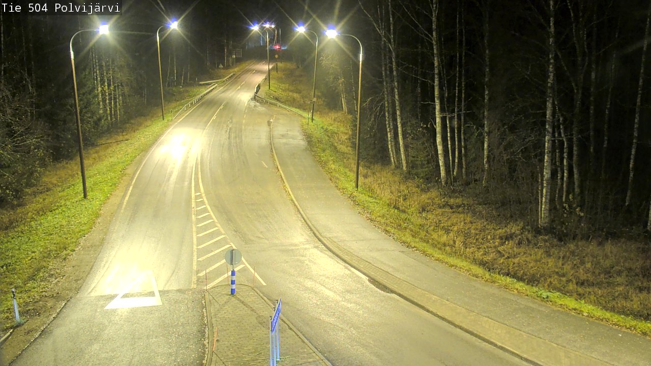 Kelikamerat Kuva Tie 504 Polvijärvi, Polvijärvi, Pohjois-Karjala