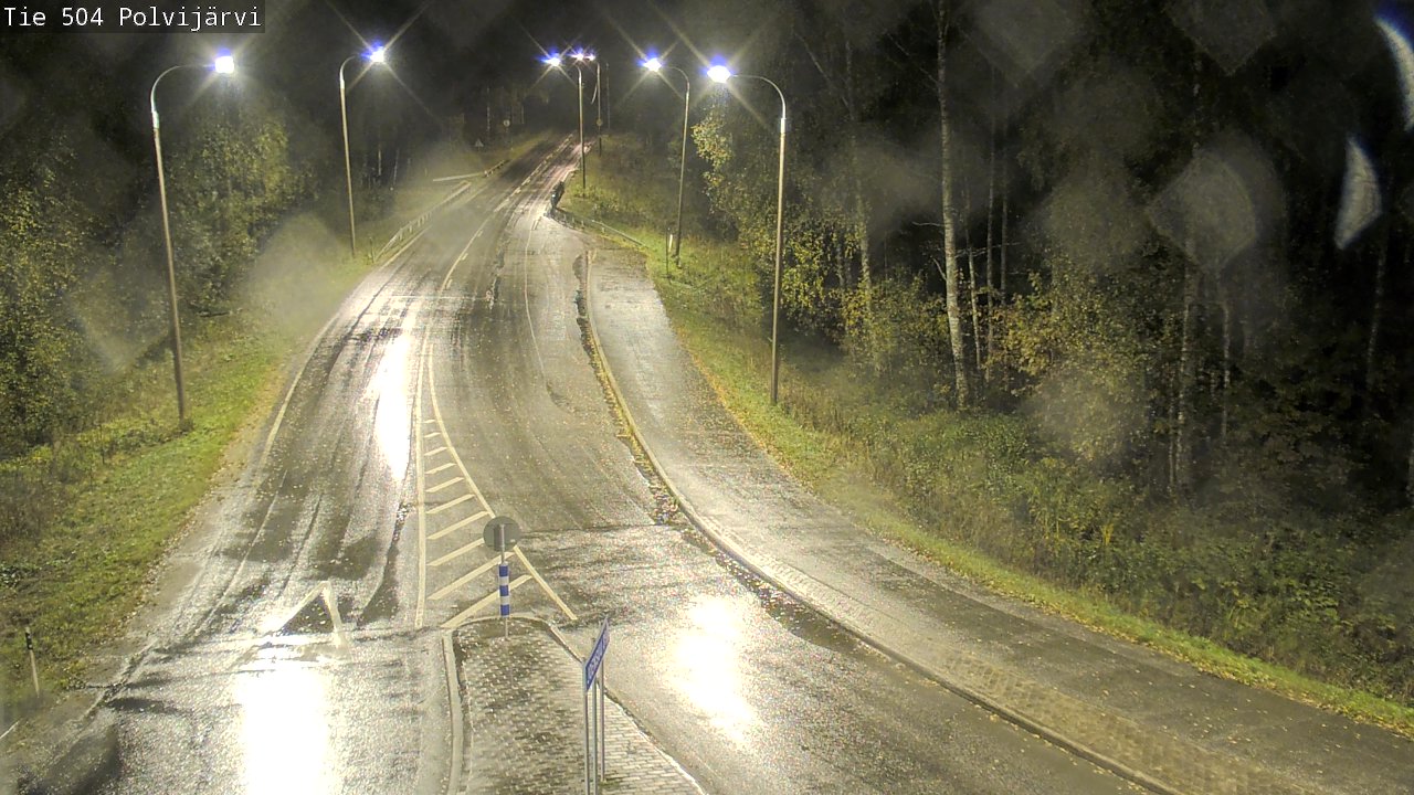 Kelikamerat Kuva Tie 504 Polvijärvi, Polvijärvi, Pohjois-Karjala