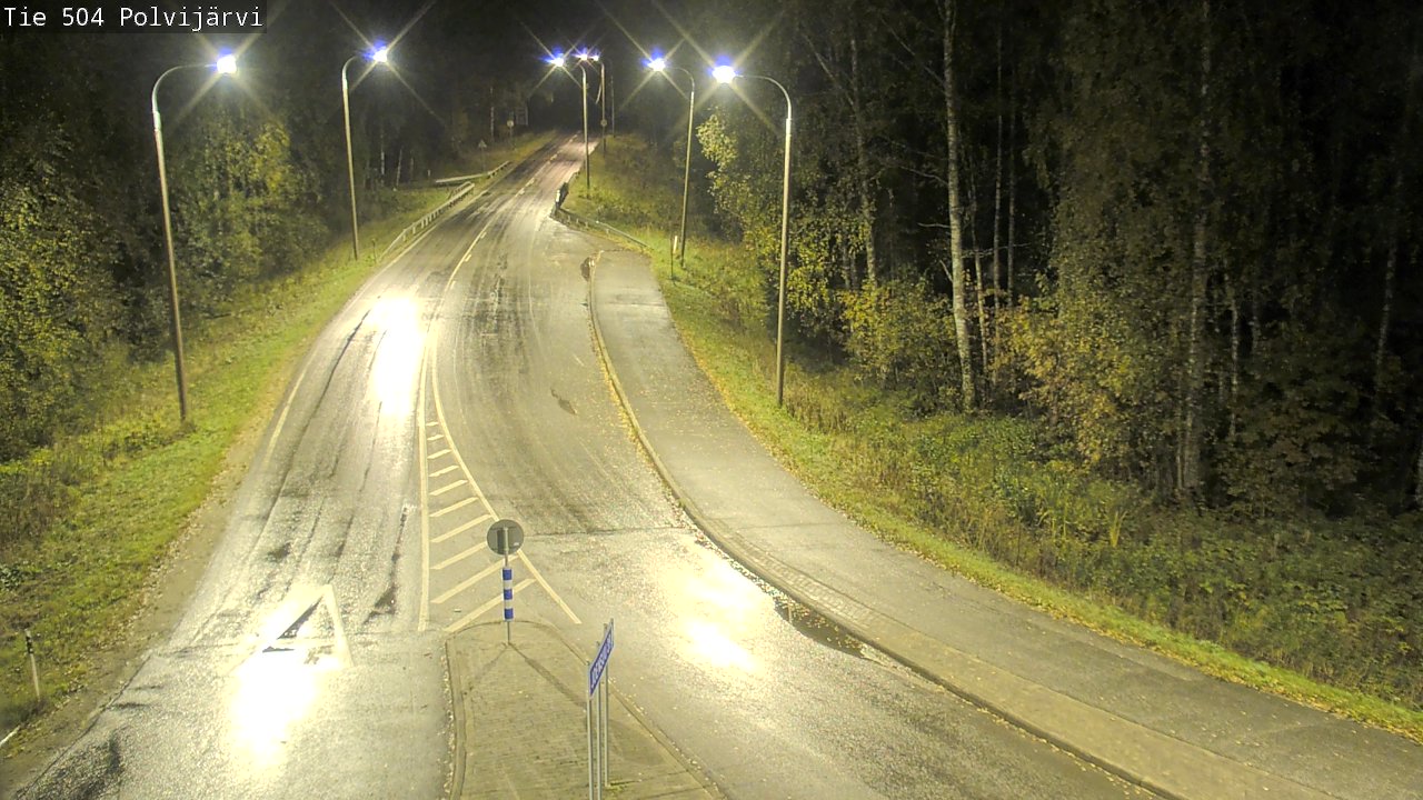 Kelikamerat Kuva Tie 504 Polvijärvi, Polvijärvi, Pohjois-Karjala