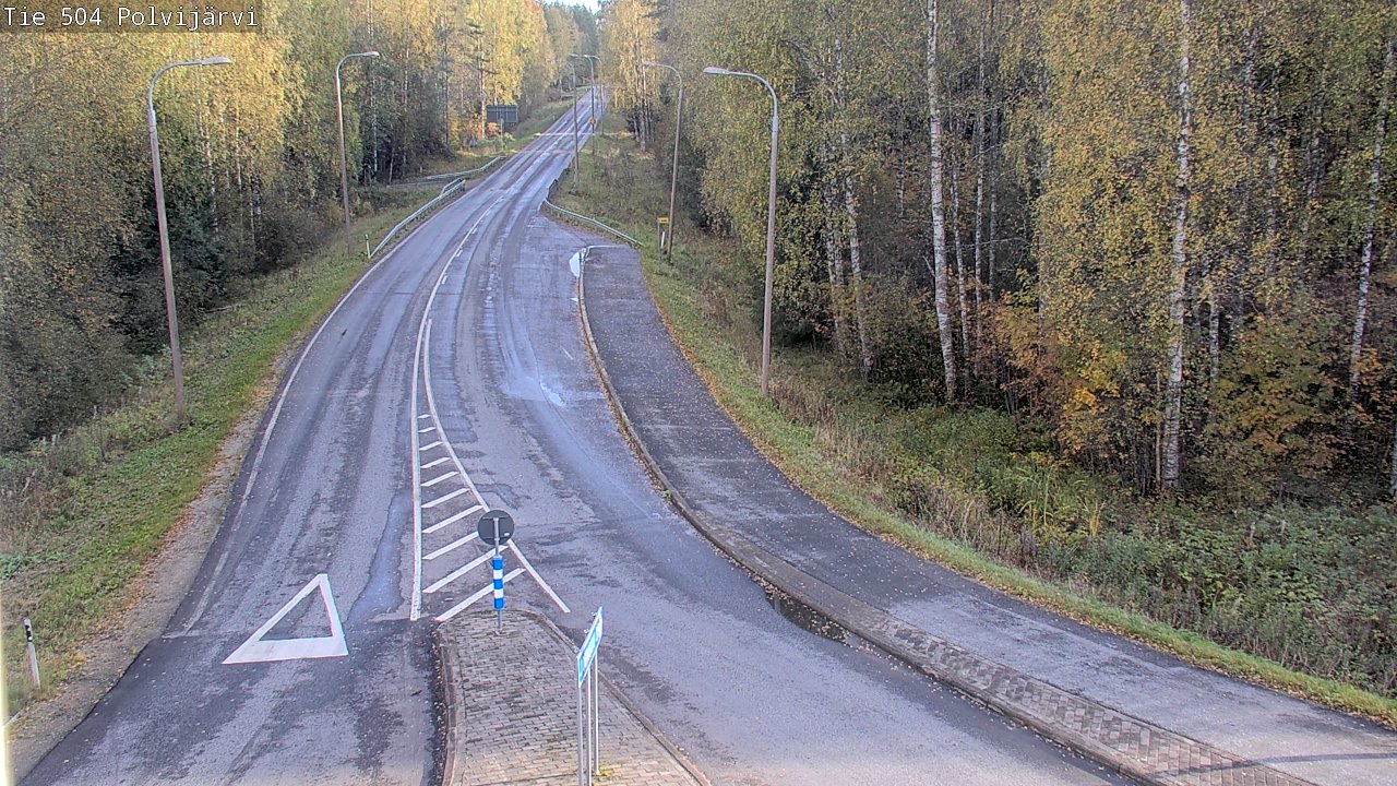 Kelikamerat Kuva Tie 504 Polvijärvi, Polvijärvi, Pohjois-Karjala