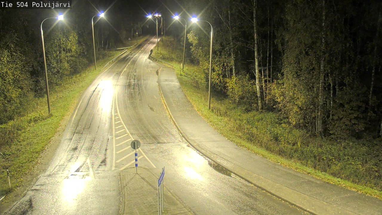 Kelikamerat Kuva Tie 504 Polvijärvi, Polvijärvi, Pohjois-Karjala