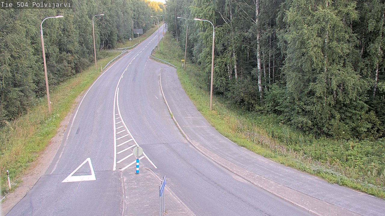 Kelikamerat Kuva Tie 504 Polvijärvi, Polvijärvi, Pohjois-Karjala