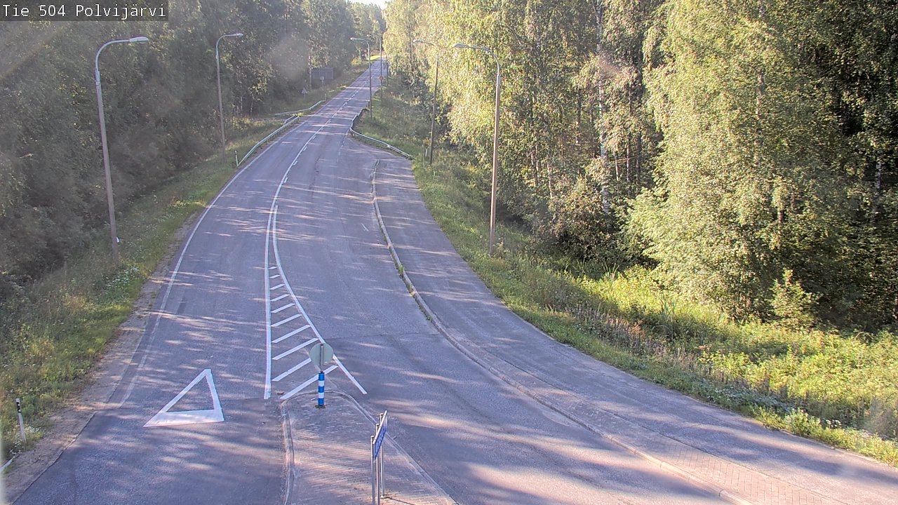 Kelikamerat Kuva Tie 504 Polvijärvi, Polvijärvi, Pohjois-Karjala