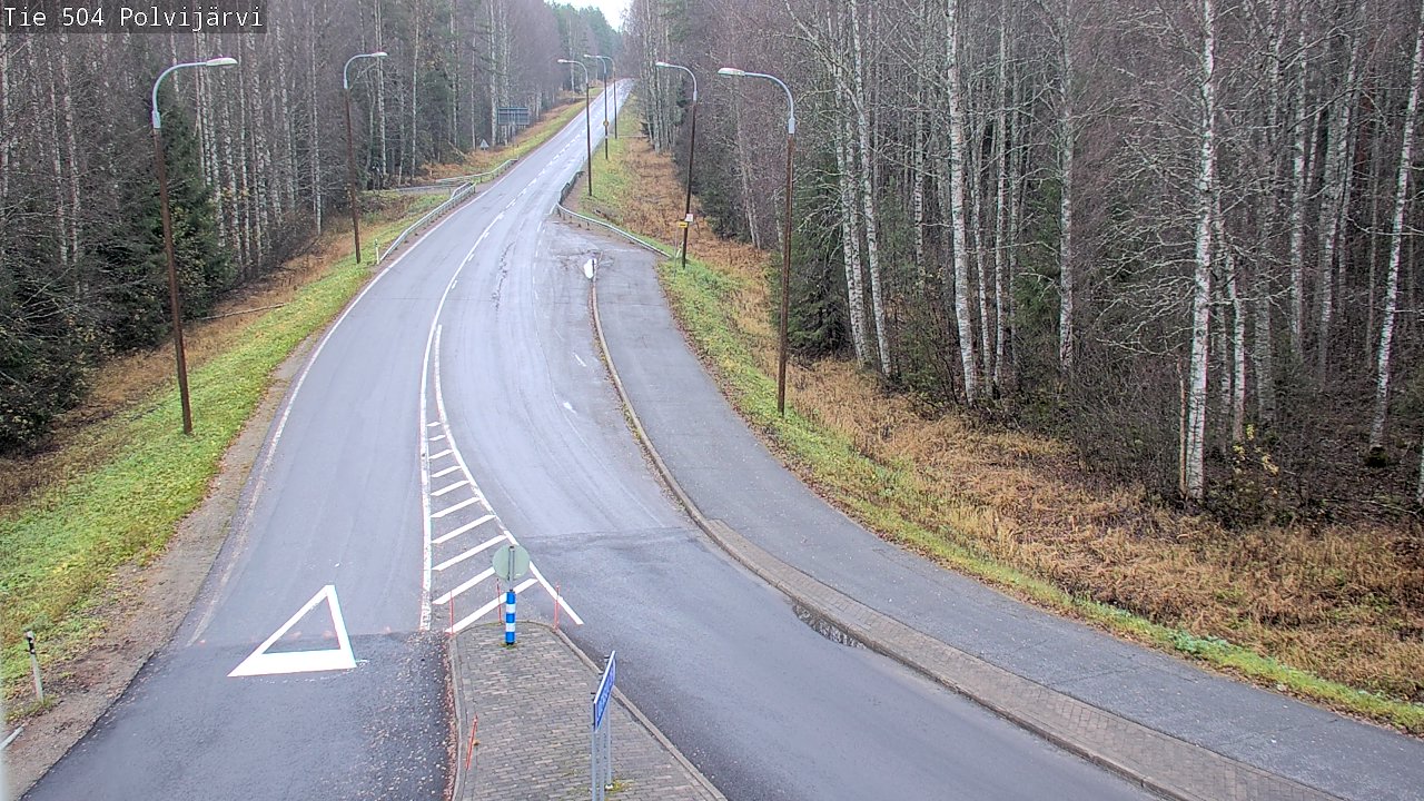 Kelikamerat Kuva Tie 504 Polvijärvi, Polvijärvi, Pohjois-Karjala