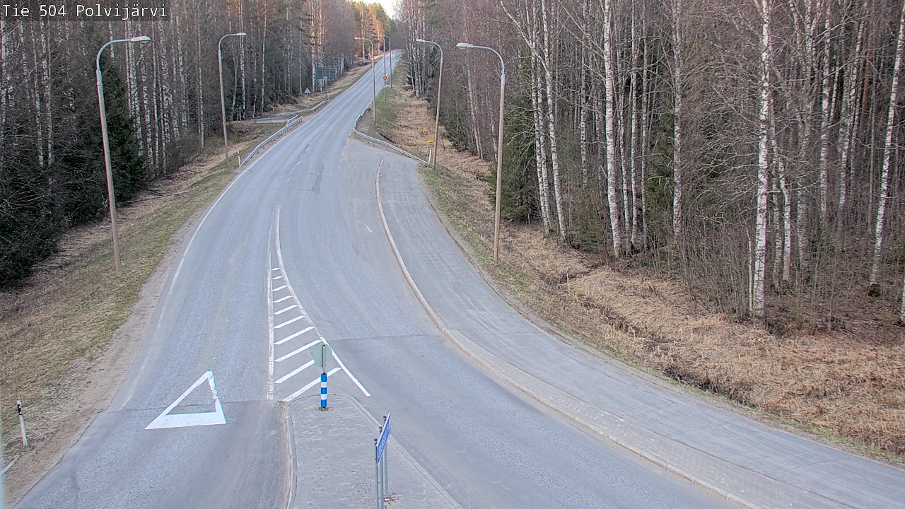 Kelikamerat Kuva Tie 504 Polvijärvi, Polvijärvi, Pohjois-Karjala