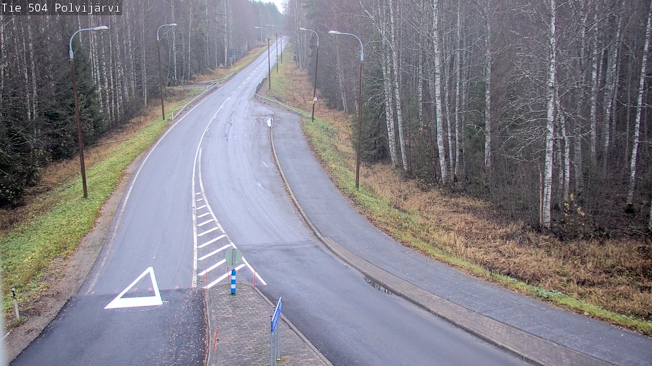 Kelikamerat Kuva Tie 504 Polvijärvi, Polvijärvi, Pohjois-Karjala
