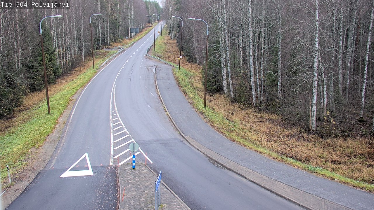 Kelikamerat Kuva Tie 504 Polvijärvi, Polvijärvi, Pohjois-Karjala