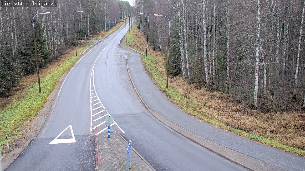 Kelikamerat Kuva Tie 504 Polvijärvi, Polvijärvi, Pohjois-Karjala