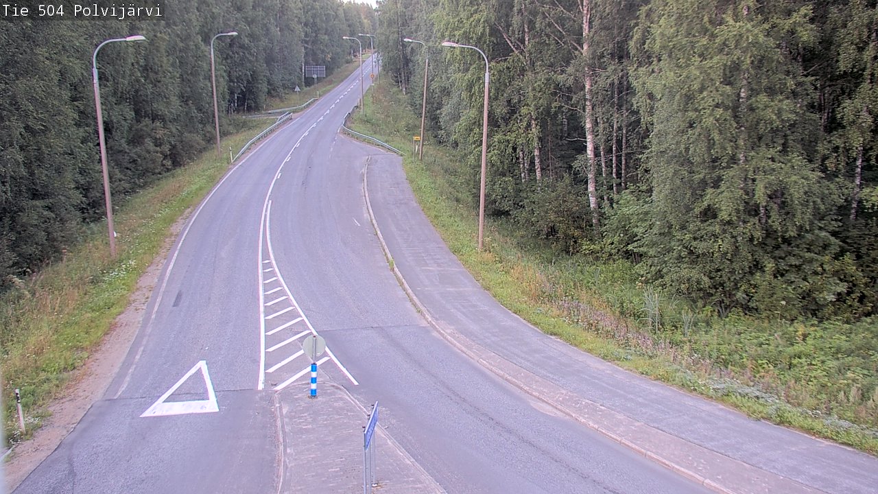 Kelikamerat Kuva Tie 504 Polvijärvi, Polvijärvi, Pohjois-Karjala