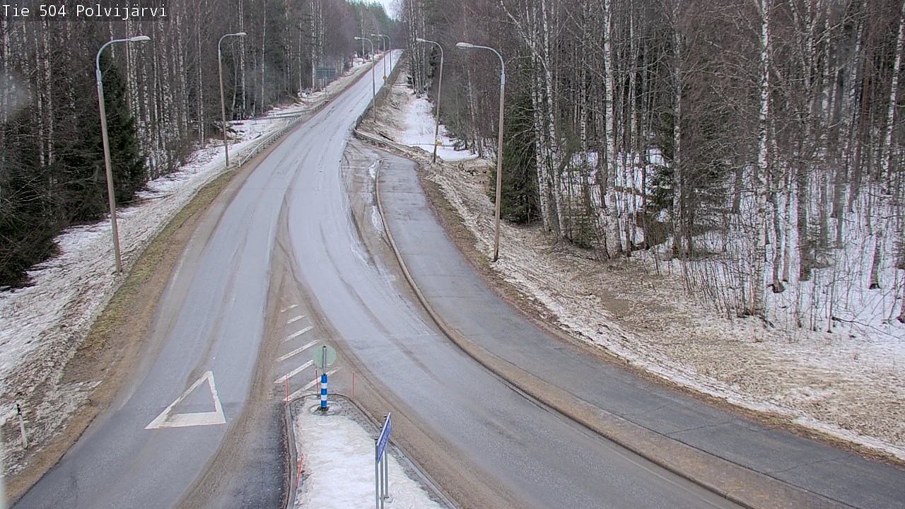 Kelikamerat Kuva Tie 504 Polvijärvi, Polvijärvi, Pohjois-Karjala