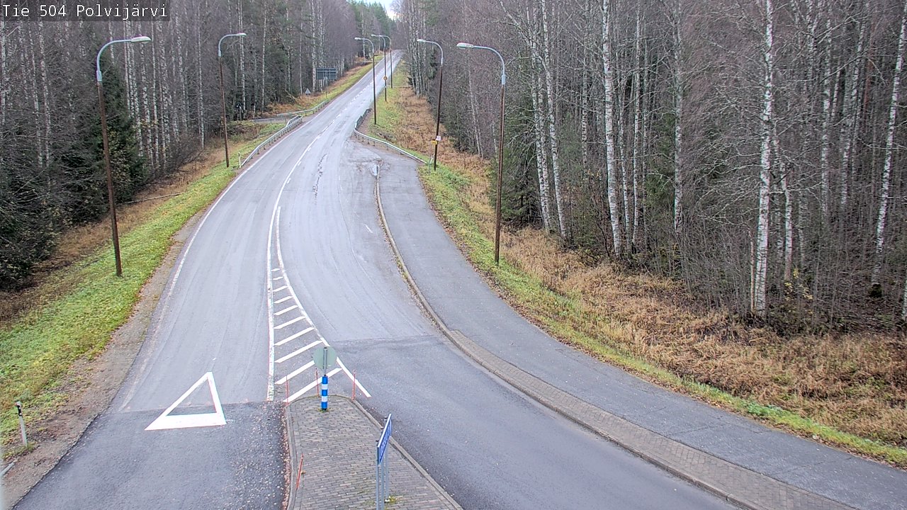 Kelikamerat Kuva Tie 504 Polvijärvi, Polvijärvi, Pohjois-Karjala