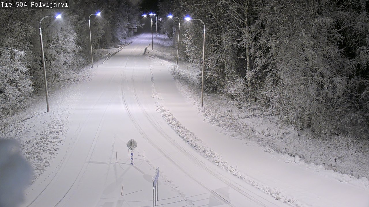 Kelikamerat Kuva Tie 504 Polvijärvi, Polvijärvi, Pohjois-Karjala