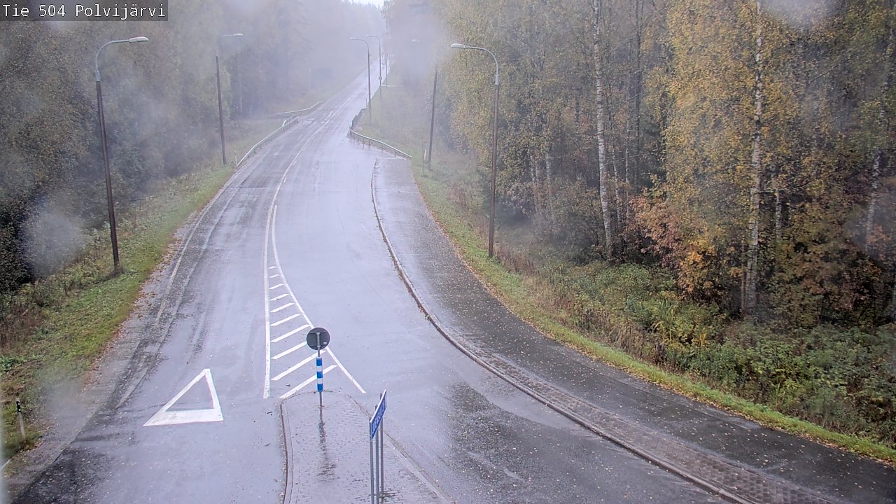Kelikamerat Kuva Tie 504 Polvijärvi, Polvijärvi, Pohjois-Karjala