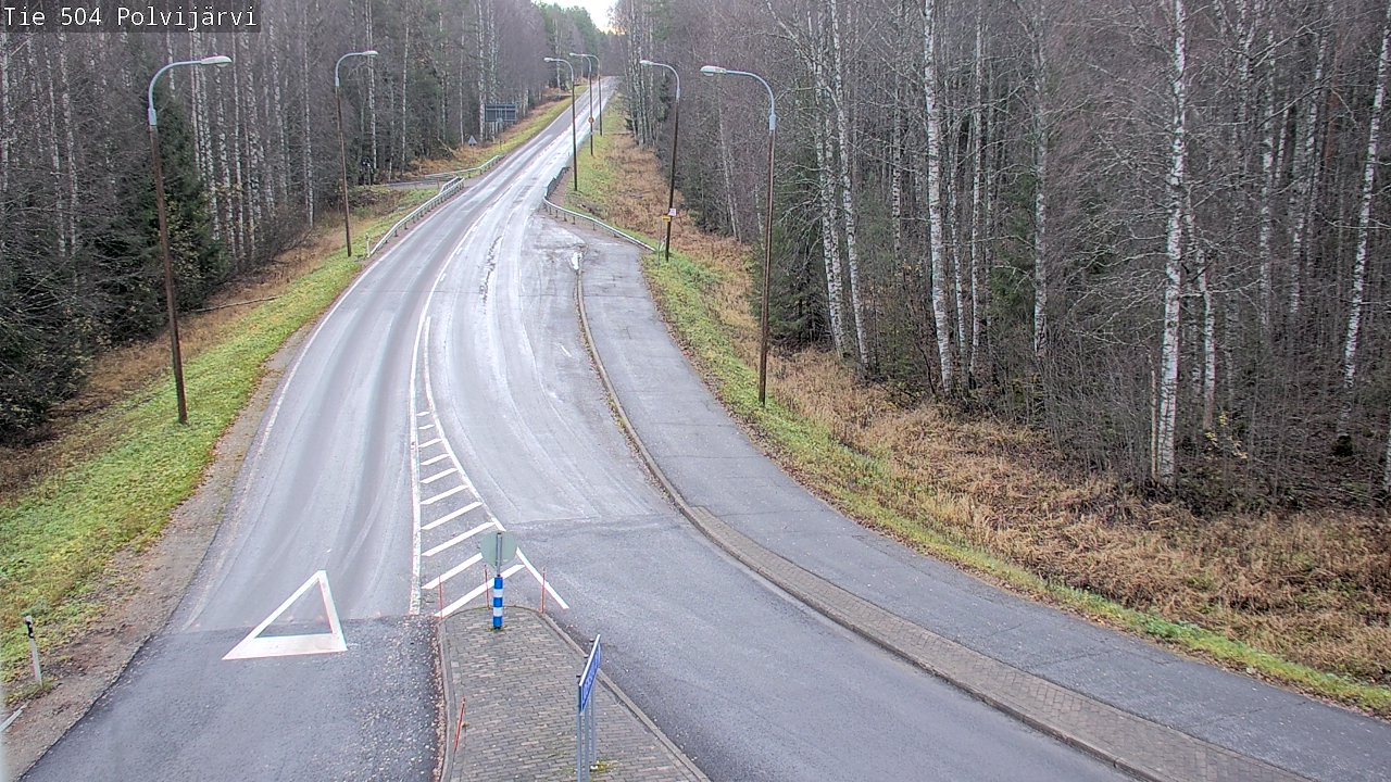 Kelikamerat Kuva Tie 504 Polvijärvi, Polvijärvi, Pohjois-Karjala