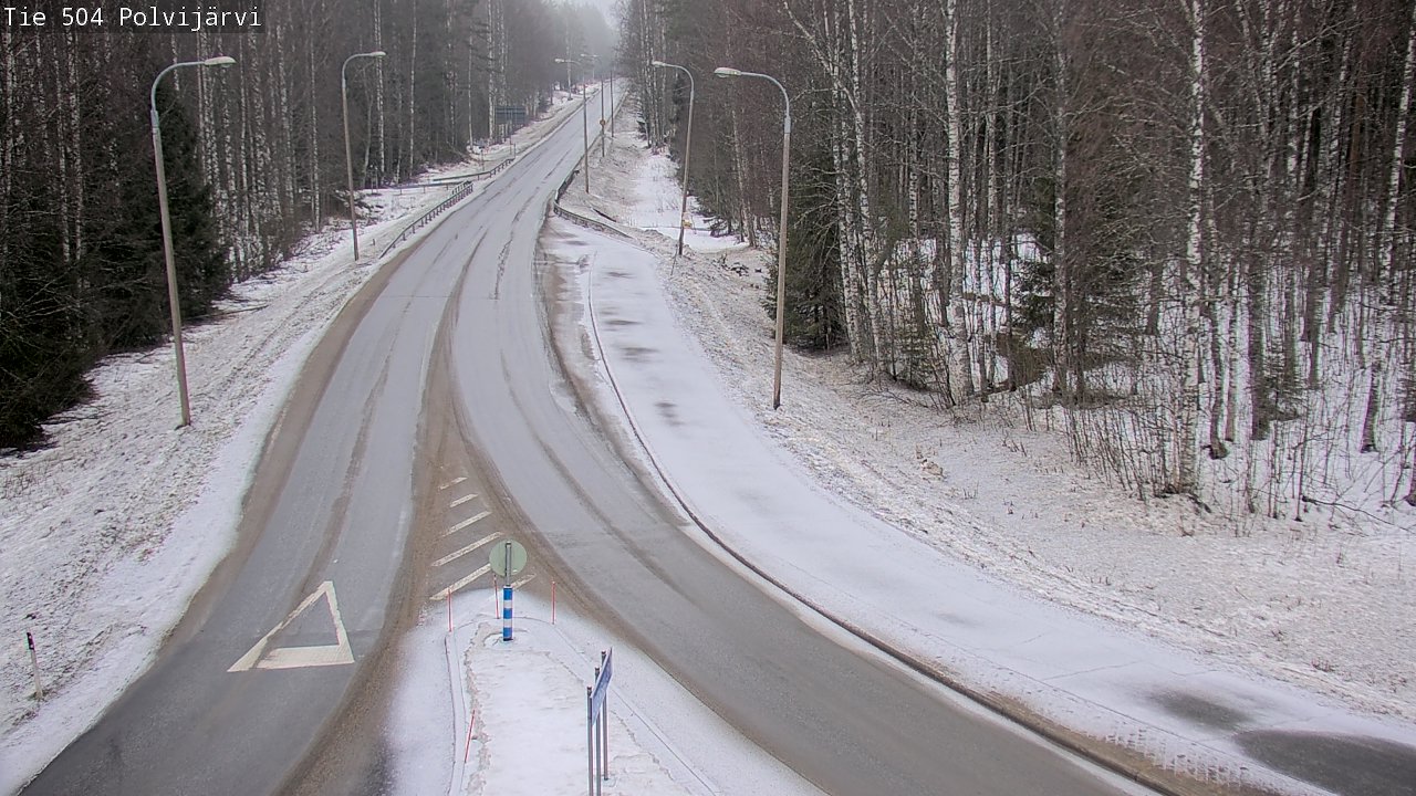 Kelikamerat Kuva Tie 504 Polvijärvi, Polvijärvi, Pohjois-Karjala