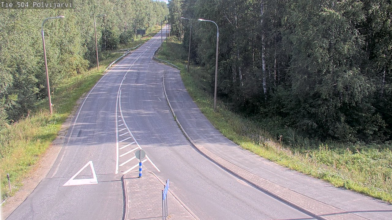 Kelikamerat Kuva Tie 504 Polvijärvi, Polvijärvi, Pohjois-Karjala