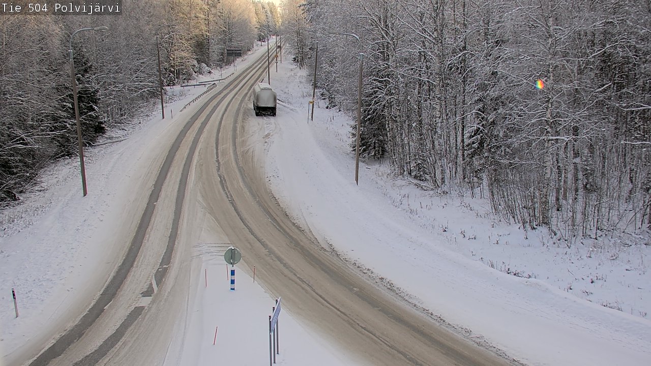 Kelikamerat Kuva Tie 504 Polvijärvi, Polvijärvi, Pohjois-Karjala