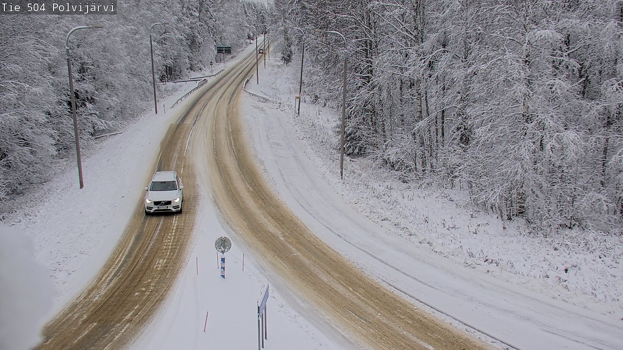 Kelikamerat Kuva Tie 504 Polvijärvi, Polvijärvi, Pohjois-Karjala