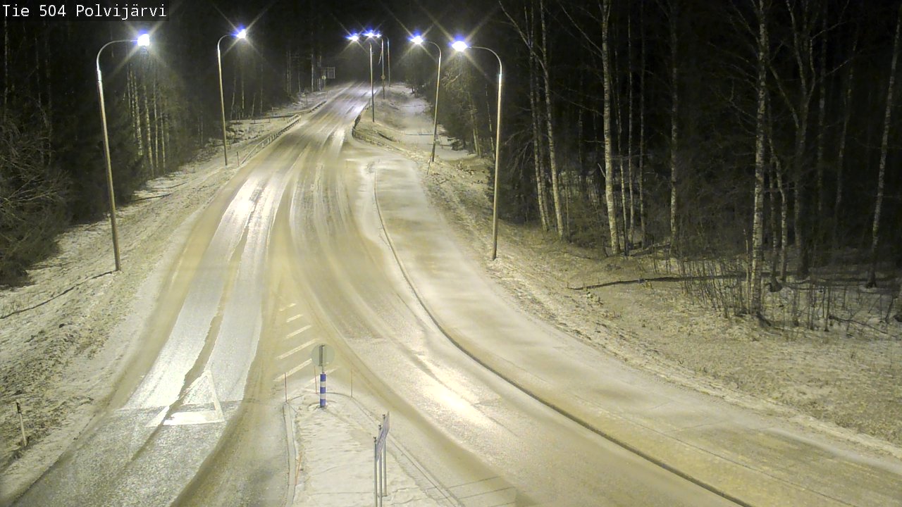 Kelikamerat Kuva Tie 504 Polvijärvi, Polvijärvi, Pohjois-Karjala