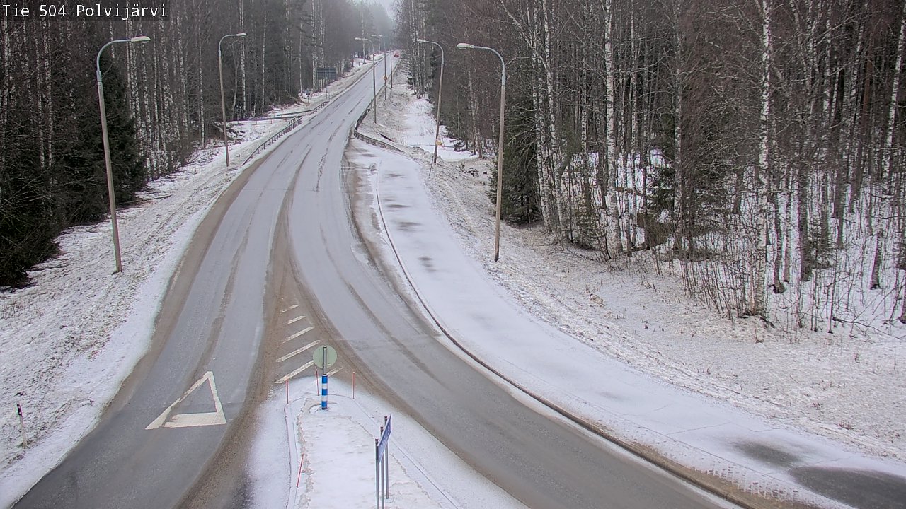 Kelikamerat Kuva Tie 504 Polvijärvi, Polvijärvi, Pohjois-Karjala