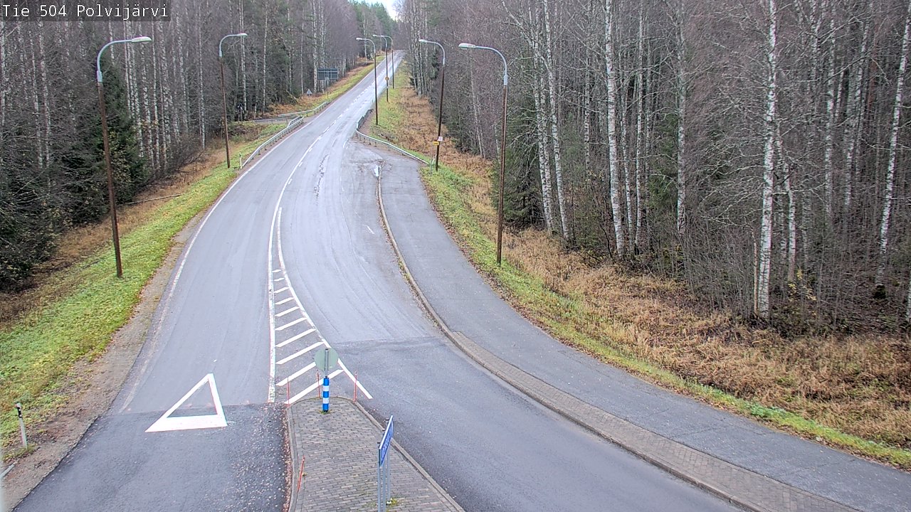 Kelikamerat Kuva Tie 504 Polvijärvi, Polvijärvi, Pohjois-Karjala