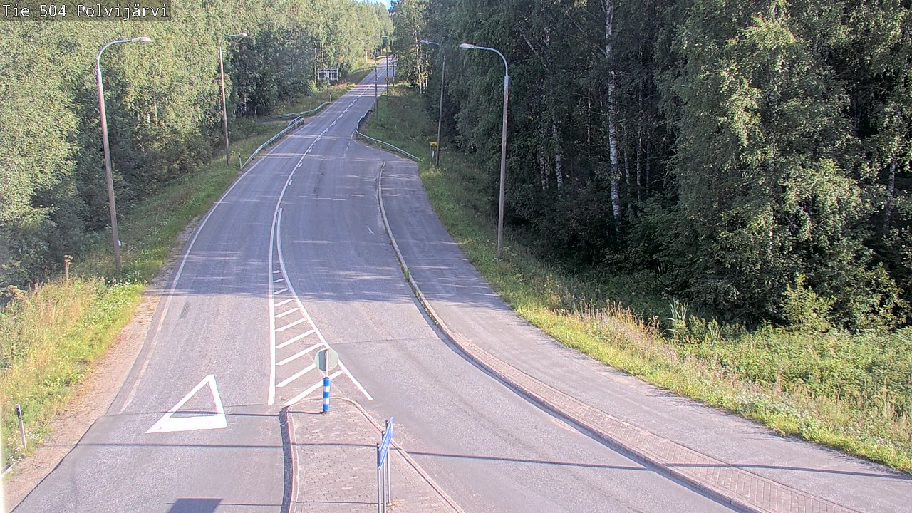Kelikamerat Kuva Tie 504 Polvijärvi, Polvijärvi, Pohjois-Karjala