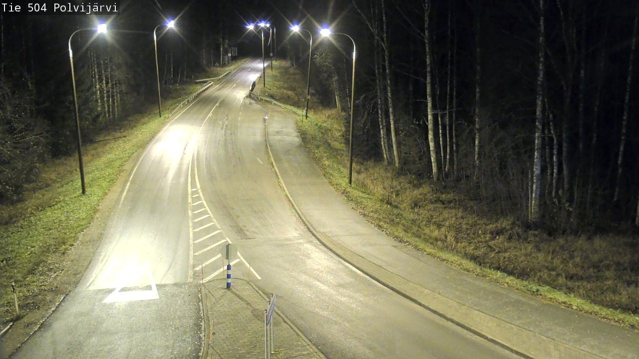 Kelikamerat Kuva Tie 504 Polvijärvi, Polvijärvi, Pohjois-Karjala