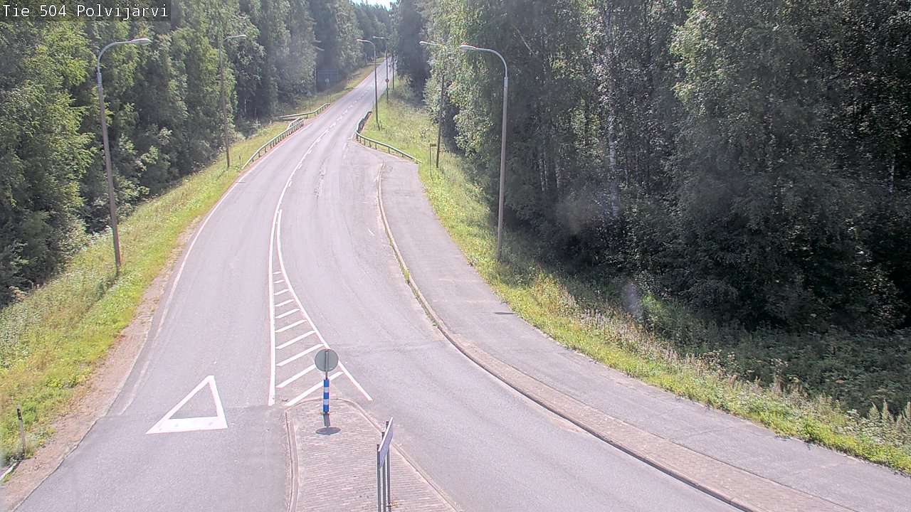 Kelikamerat Kuva Tie 504 Polvijärvi, Polvijärvi, Pohjois-Karjala