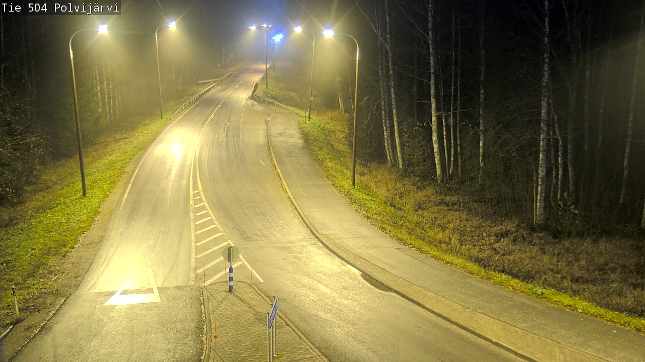 Kelikamerat Kuva Tie 504 Polvijärvi, Polvijärvi, Pohjois-Karjala