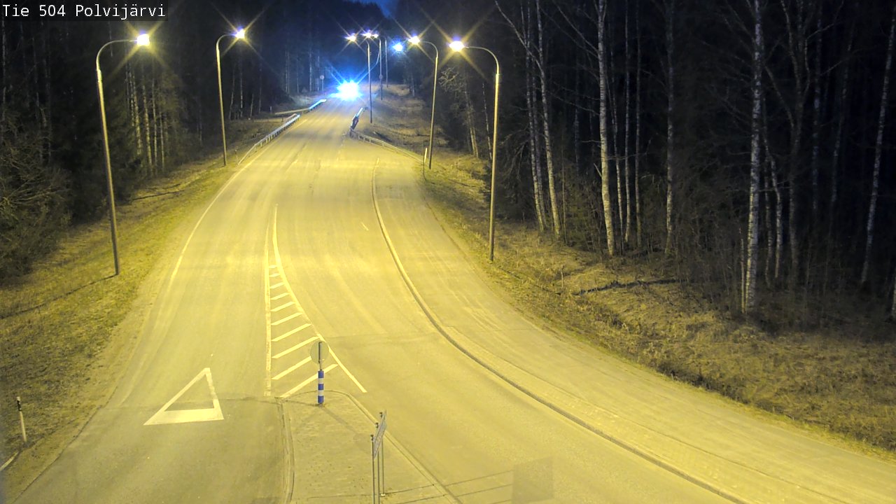 Kelikamerat Kuva Tie 504 Polvijärvi, Polvijärvi, Pohjois-Karjala
