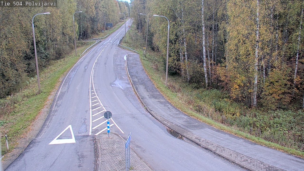 Kelikamerat Kuva Tie 504 Polvijärvi, Polvijärvi, Pohjois-Karjala