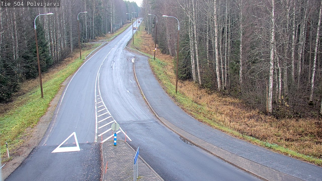 Kelikamerat Kuva Tie 504 Polvijärvi, Polvijärvi, Pohjois-Karjala