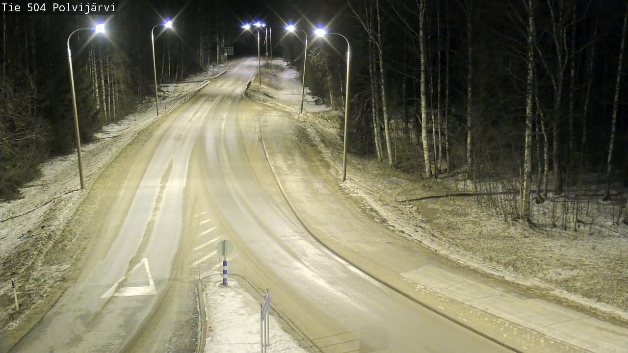 Kelikamerat Kuva Tie 504 Polvijärvi, Polvijärvi, Pohjois-Karjala