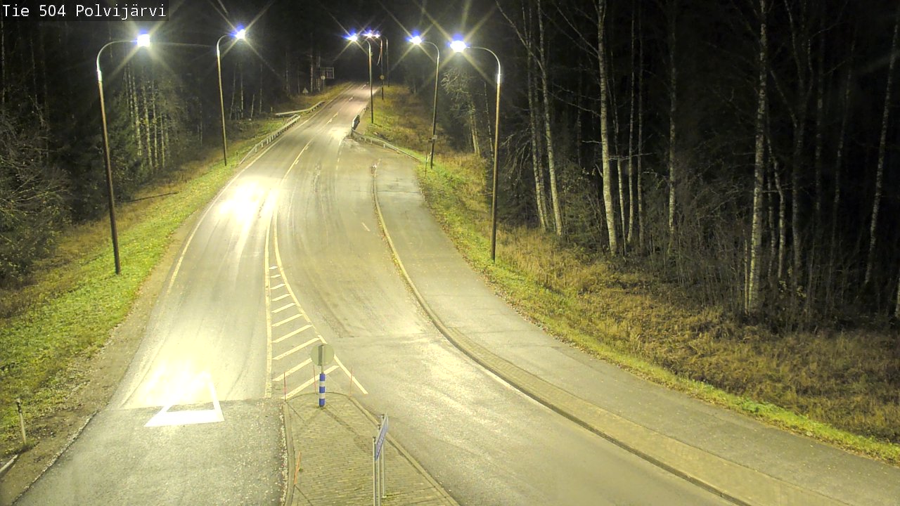 Kelikamerat Kuva Tie 504 Polvijärvi, Polvijärvi, Pohjois-Karjala