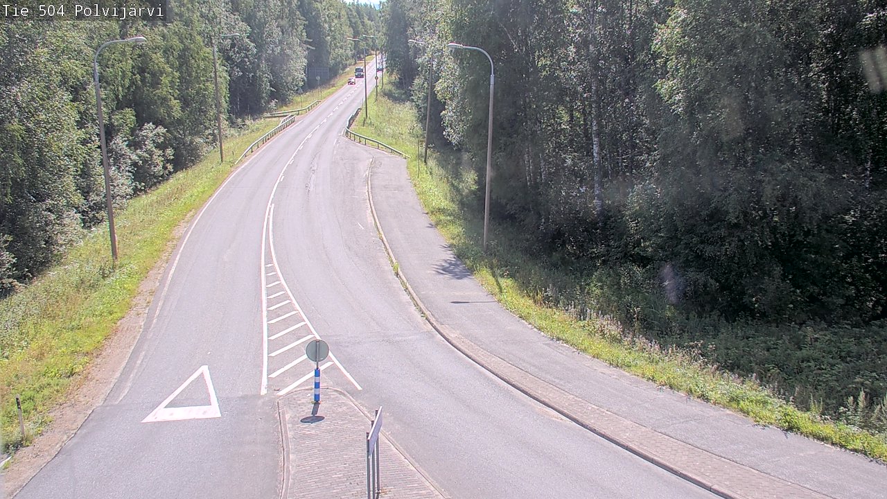 Kelikamerat Kuva Tie 504 Polvijärvi, Polvijärvi, Pohjois-Karjala