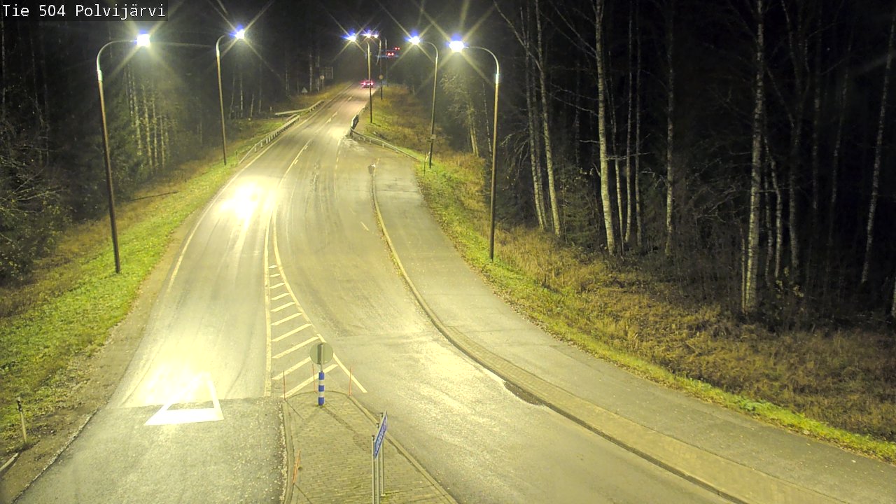 Kelikamerat Kuva Tie 504 Polvijärvi, Polvijärvi, Pohjois-Karjala