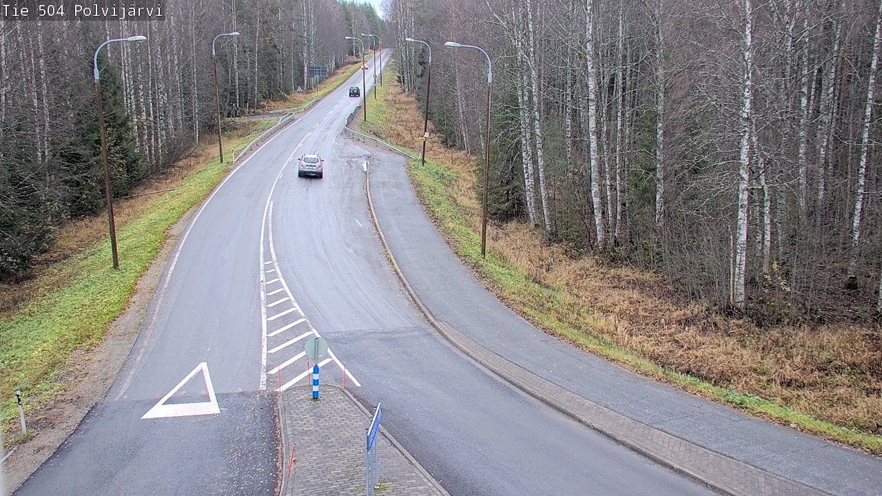 Kelikamerat Kuva Tie 504 Polvijärvi, Polvijärvi, Pohjois-Karjala