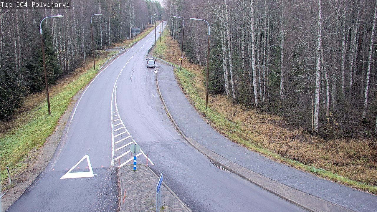 Kelikamerat Kuva Tie 504 Polvijärvi, Polvijärvi, Pohjois-Karjala