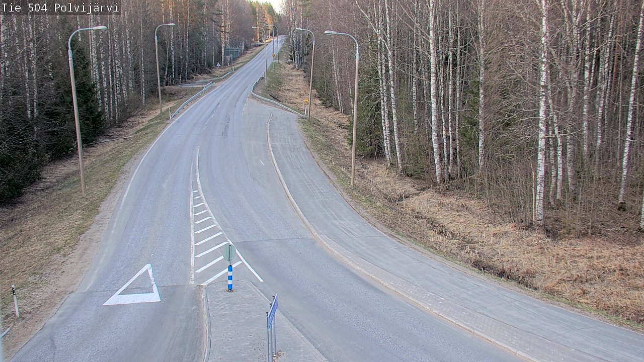 Kelikamerat Kuva Tie 504 Polvijärvi, Polvijärvi, Pohjois-Karjala