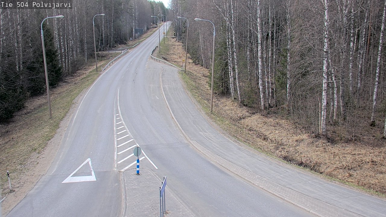 Weather Camera Image Road 504 Polvijärvi, Polvijärvi, Pohjois-Karjala