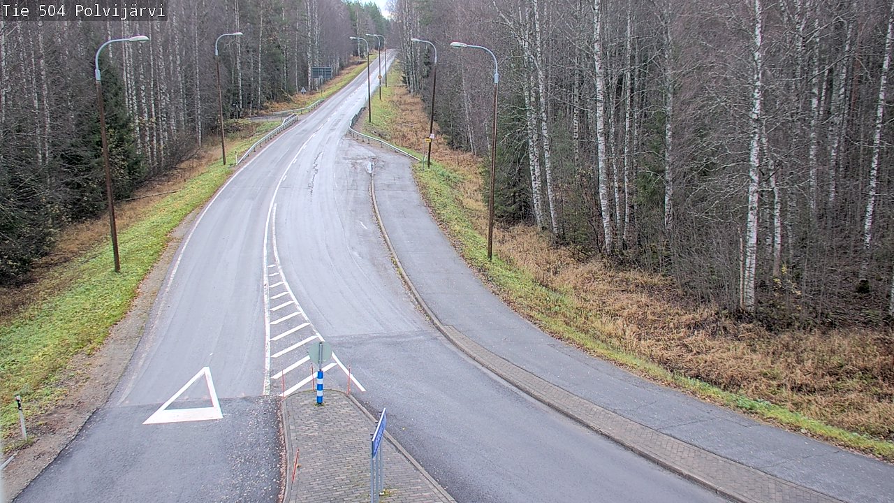 Kelikamerat Kuva Tie 504 Polvijärvi, Polvijärvi, Pohjois-Karjala