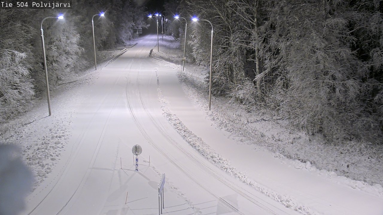 Kelikamerat Kuva Tie 504 Polvijärvi, Polvijärvi, Pohjois-Karjala