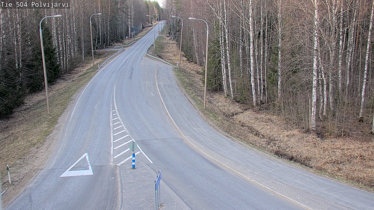 Kelikamerat Kuva Tie 504 Polvijärvi, Polvijärvi, Pohjois-Karjala